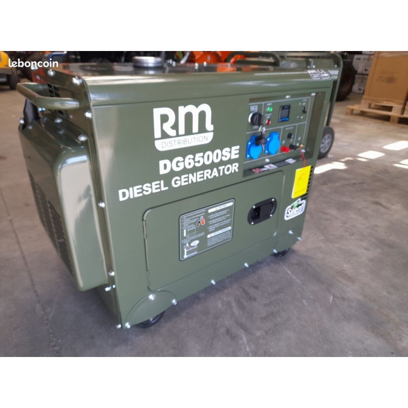 DIESEL 5500W 5.5 KVA DG.6500.SE