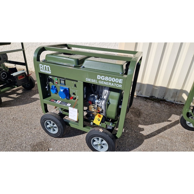 DIESEL 6000W 6.5 KVA DG.8000.E