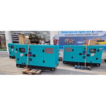 27.5 KVA INSONORISE DIESEL - MOTEUR FAWDE