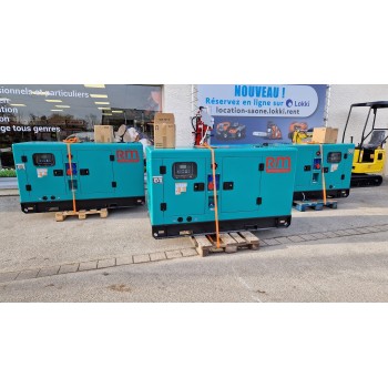 30 KVA INSONORISE DIESEL - MOTEUR RICARDO