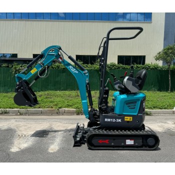 Mini-pelle 1.2T RM12-3K  Moteur Kubota d722